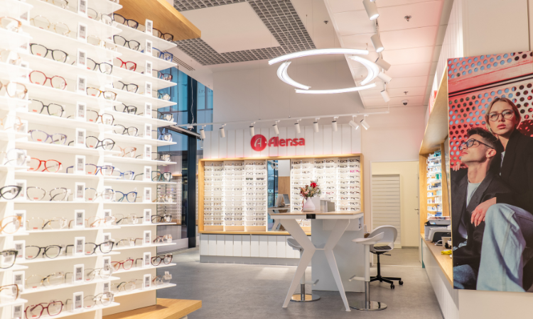Interiér optiky Ostrava