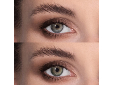 Green contact lenses - natural effect - power - Air Optix (2 monthly coloured lenses)