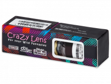 White WhiteOut Contact Lenses - ColourVue Crazy (2 coloured lenses)