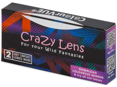 White Zombie Contact Lenses - Power - ColourVue Crazy (2 coloured lenses)