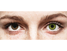 Fresh Green contact lenses - Power - TopVue Color (10 daily coloured lenses)