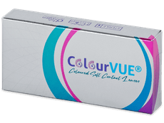 Grey Glamour Contact Lenses - Power - ColourVue (2 coloured lenses)
