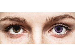 Purple Indigo contact lenses - SofLens Natural Colors (2 monthly coloured lenses)