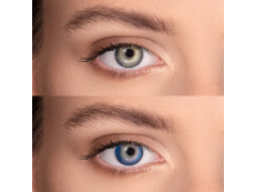 Blue contact lenses - FreshLook ColorBlends (2 monthly coloured lenses)