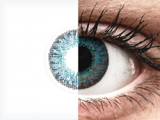 Brilliant Blue contact lenses - natural effect - Air Optix (2 monthly coloured lenses)