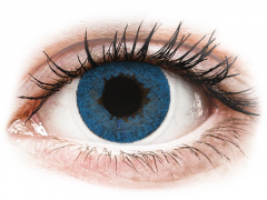 Pacific Blue contact lenses - FreshLook Dimensions - Power (6 monthly coloured lenses)