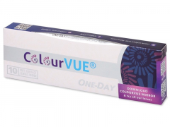 Hazel One Day TruBlends contact lenses - ColourVue - Power (10 coloured lenses)
