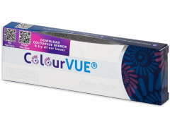 Hazel One Day TruBlends contact lenses - ColourVue - Power (10 coloured lenses)