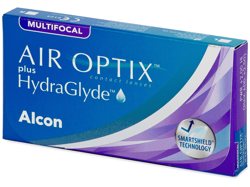 Air Optix plus HydraGlyde Multifocal (6 lenses)