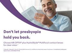 Air Optix plus HydraGlyde Multifocal (3 lenses)