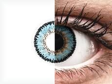 Blue Aqua 3 Tones Contact Lenses - ColourVue (2 coloured lenses)