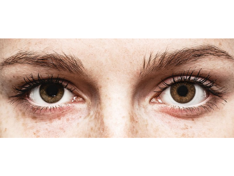 Brown Honey contact lenses - Power - TopVue Color (2 lenses)
