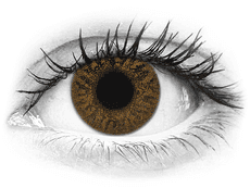 Brown Honey contact lenses - Power - TopVue Color (2 lenses)