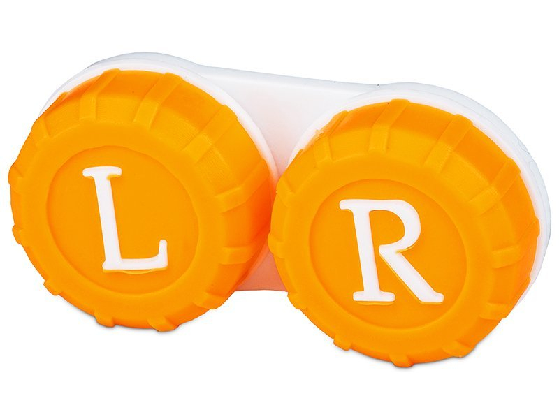 Lens Case orange L+R 
