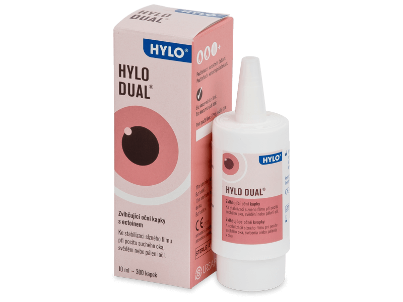HYLO-DUAL Eye Drops 10 ml 