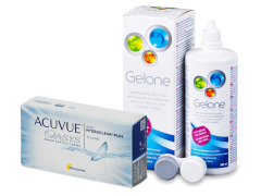 Acuvue Oasys (12 lenses) + Gelone Solution 360 ml