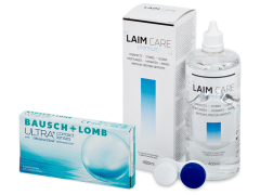 Bausch + Lomb ULTRA (6 lenses) + Laim-Care Solution 400 ml