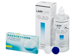 Bausch + Lomb ULTRA for Presbyopia (6 lenses) + Laim-Care Solution 400 ml