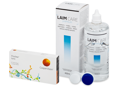 Proclear Toric (3 lenses) + Laim-Care Solution 400 ml
