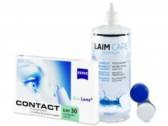 Carl Zeiss Contact Day 30 Compatic (6 lenses) + Laim-Care solution 400 ml