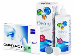 Carl Zeiss Contact Day 30 Compatic (6 lenses) + Gelone solution 360 ml