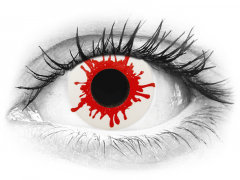 Wild Blood contact lenses - ColourVue Crazy (2 daily coloured lenses)