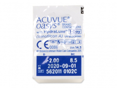 Acuvue Oasys 1-Day with Hydraluxe (90 lenses)