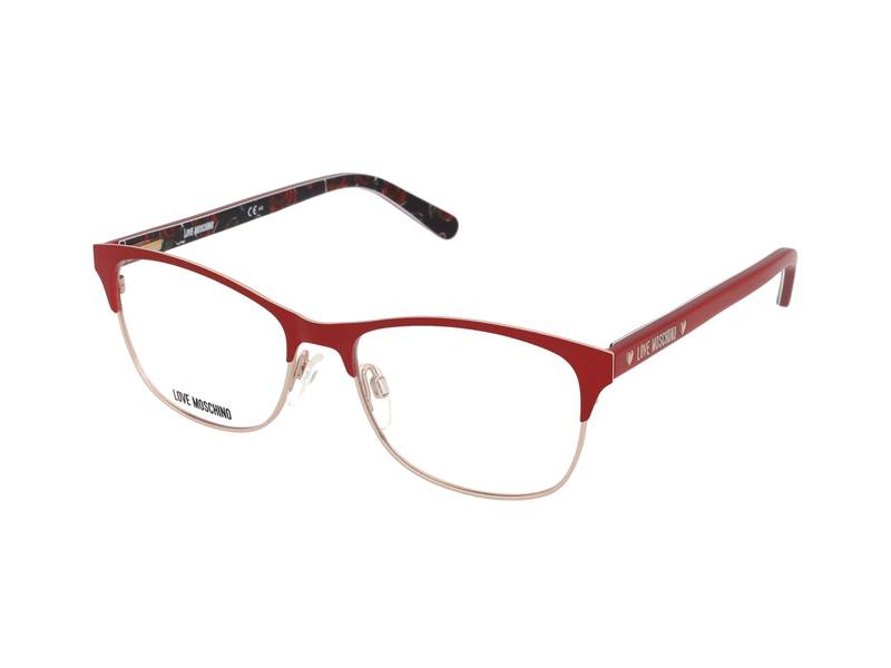 Moschino Love EYEGLASSES MOL526-C9A-53 New with case Eyeglasses MOSCHINO LOVE MOL526 C9A 53 Red | eBay main image 2