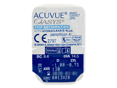 Acuvue Oasys for Astigmatism (6 lenses)