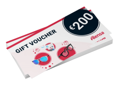 Gift voucher for lenses and glasses worth € 200 