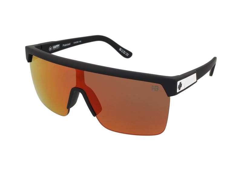 SPY Flynn 5050 Matte Black Orange Alensa Ireland