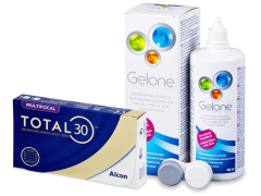 TOTAL30 Multifocal (3 lenses) + Gelone Solution 360 ml