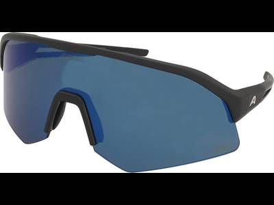 Alpina Sonic HR Q-Lite Black Matt/Blue Mirror