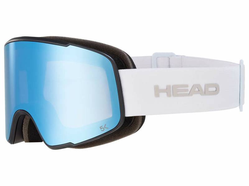 HEAD Unisex Adult Horizon 2.0 5K ski- en snowboardbril, rood-zwart, één maat