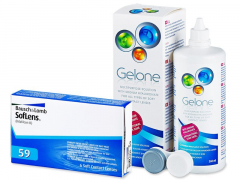 SofLens 59 (6 lenses) + Gelone Solution 360 ml
