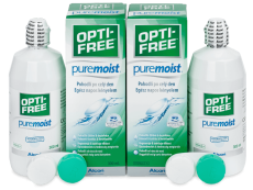 OPTI-FREE PureMoist Solution 2 x 300 ml 