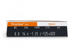 Proclear Toric (6 lenses)